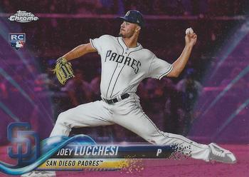 2018 Topps Chrome Update - Pink Refractor #HMT3 Joey Lucchesi Front