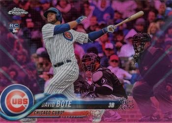 2018 Topps Chrome Update - Pink Refractor #HMT15 David Bote Front