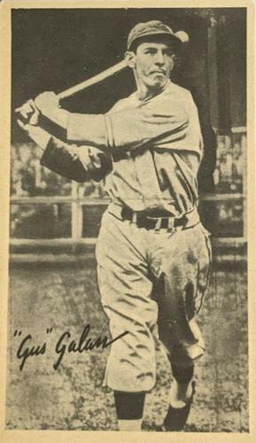 1937 Goudey Premiums Type 4 #NNO Augie Galan Front