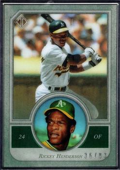 2018 Topps Transcendent Collection #36 Rickey Henderson Front