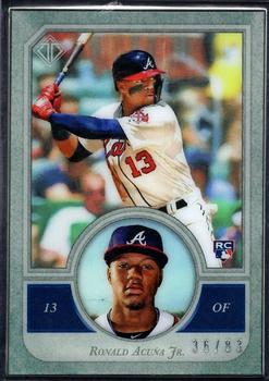 2018 Topps Transcendent Collection #49 Ronald Acuna Jr. Front