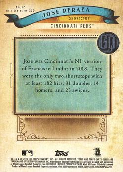 2019 Topps Gypsy Queen #12 Jose Peraza Back