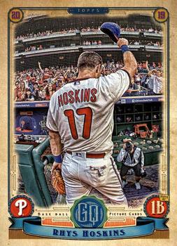 2019 Topps Gypsy Queen #102 Rhys Hoskins Front