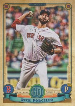 2019 Topps Gypsy Queen #128 Rick Porcello Front