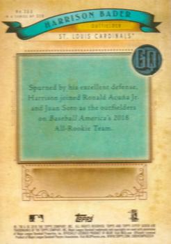 2019 Topps Gypsy Queen #233 Harrison Bader Back