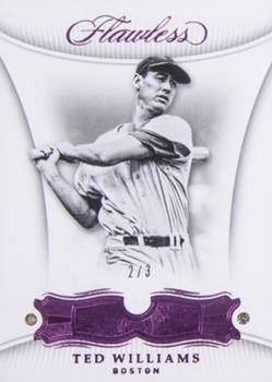 2018 Panini Flawless - Pink #16 Ted Williams Front