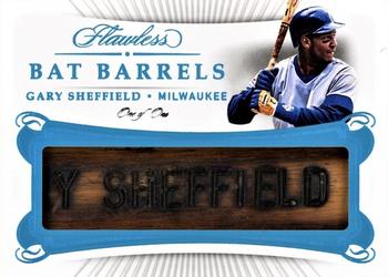 2018 Panini Flawless - Bat Barrels #BB-GS Gary Sheffield Front