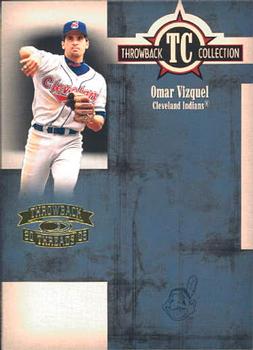 2005 Donruss Throwback Threads - Throwback Collection #TC-13 Omar Vizquel Front