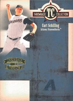 2005 Donruss Throwback Threads - Throwback Collection #TC-38 Curt Schilling Front