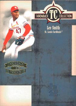 2005 Donruss Throwback Threads - Throwback Collection #TC-47 Lee Smith Front