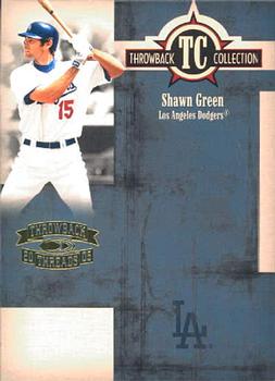 2005 Donruss Throwback Threads - Throwback Collection #TC-51 Shawn Green Front