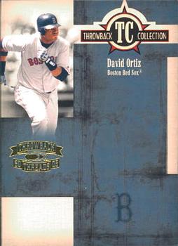 2005 Donruss Throwback Threads - Throwback Collection #TC-60 David Ortiz Front