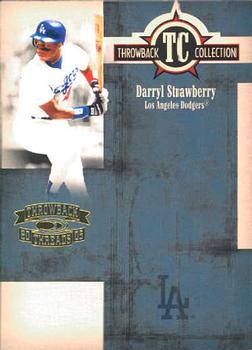 2005 Donruss Throwback Threads - Throwback Collection #TC-70 Darryl Strawberry Front