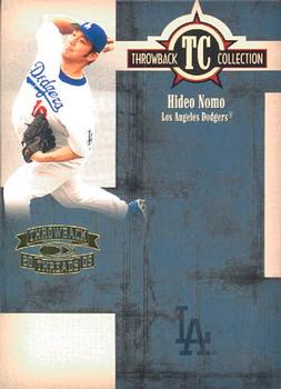 2005 Donruss Throwback Threads - Throwback Collection #TC-72 Hideo Nomo Front