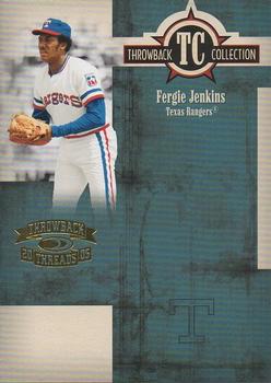 2005 Donruss Throwback Threads - Throwback Collection #TC-42 Fergie Jenkins Front