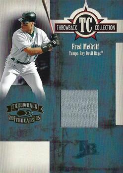 2005 Donruss Throwback Threads - Throwback Collection Material #TC-69 Fred McGriff Front