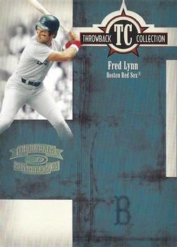 2005 Donruss Throwback Threads - Throwback Collection Spectrum #TC-49 Fred Lynn Front