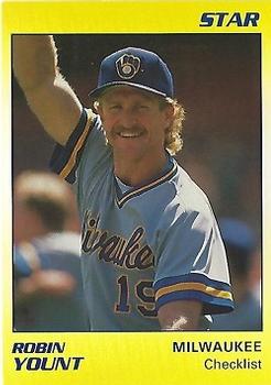 1990 Star Robin Yount #1 Robin Yount Front