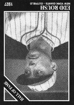 1991 Conlon Collection TSN - No MLB Logo #55 Edd Roush Front