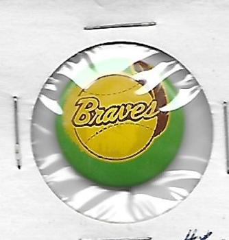 1966 Guy's Potato Chips Pins #NNO Milwaukee Braves Front