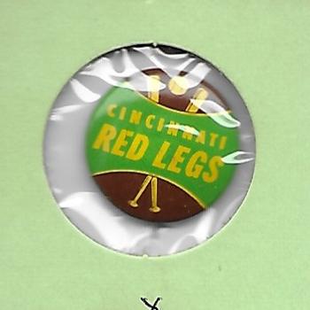 1966 Guy's Potato Chips Pins #NNO Cincinnati Red Legs Front
