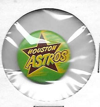 1966 Guy's Potato Chips Pins #NNO Houston Astros Front