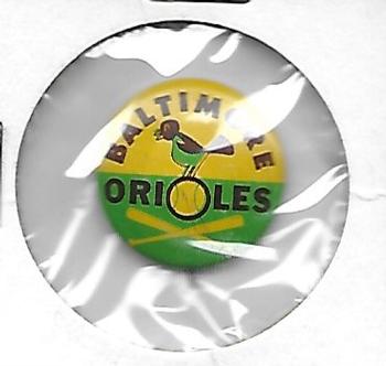 1966 Guy's Potato Chips Pins #NNO Baltimore Orioles Front