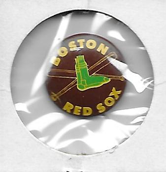 1966 Guy's Potato Chips Pins #NNO Boston Red Sox Front
