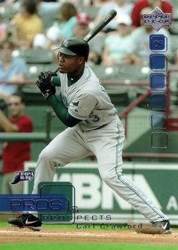 2005 Upper Deck Pros & Prospects #34 Carl Crawford Front