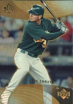 2005 Upper Deck Reflections #77 Eric Chavez Front