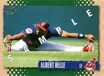 1995 Score - Samples #223 Albert Belle Front