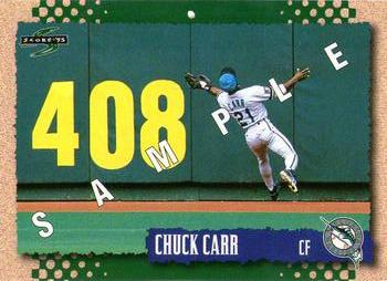 1995 Score - Samples #224 Chuck Carr Front