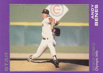 1990 Star Silver #22 Andy Benes Front