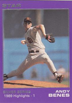 1990 Star Silver #23 Andy Benes Front