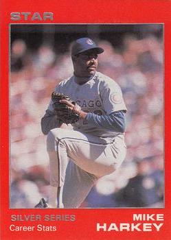 1990 Star Silver #163 Mike Harkey Front