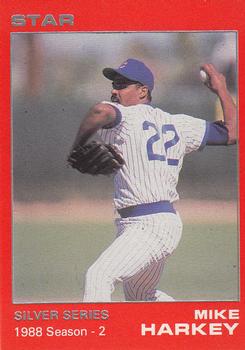 1990 Star Silver #167 Mike Harkey Front