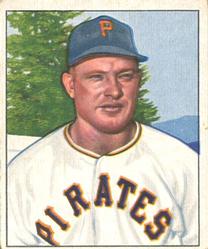 1950 Bowman #124 Clyde McCullough Front