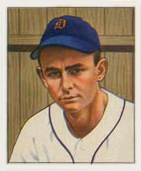 1950 Bowman #210 Ted Gray Front