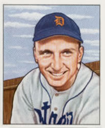 1950 Bowman #242 Dick Kryhoski Front
