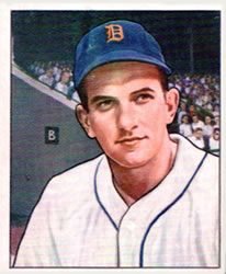 1950 Bowman #243 Johnny Groth Front