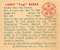 1950 Bowman #46 Larry 