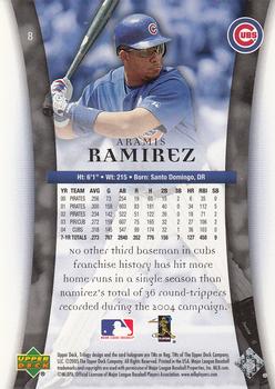 2005 Upper Deck Trilogy #8 Aramis Ramirez Back