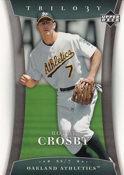 2005 Upper Deck Trilogy #11 Bobby Crosby Front