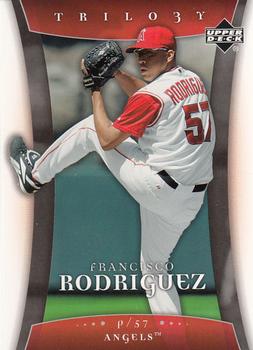 2005 Upper Deck Trilogy #32 Francisco Rodriguez Front