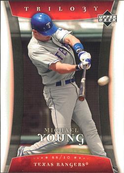 2005 Upper Deck Trilogy #69 Michael Young Front