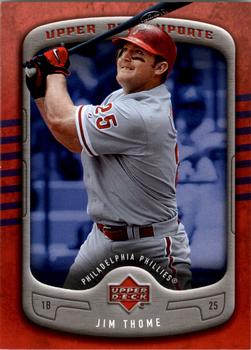 2005 Upper Deck Update #49 Jim Thome Front