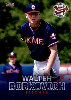 2018 Choice Rome Braves #4 Walter Borkovich Front