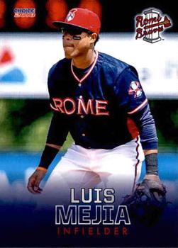 2018 Choice Rome Braves #17 Luis Mejia Front