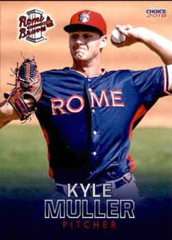 2018 Choice Rome Braves #18 Kyle Muller Front