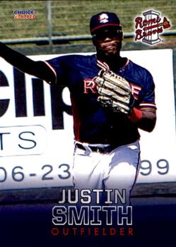 2018 Choice Rome Braves #22 Justin Smith Front